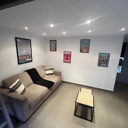 Loft Cannes Chaleureux - Climatisation - Wifi - 650 M Du Palais Des Festivals, Plage Exterior foto